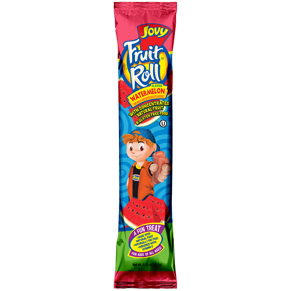 FRUIT ROLL WATERMELON Jovy Candy